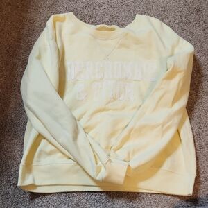 Abercrombie & Fitch Light Yellow Pullover